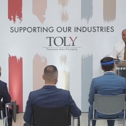 Minister for the Economy, Investment and Small Businesses Silvio Schembri visits Tolys manufacturing plant in Malta