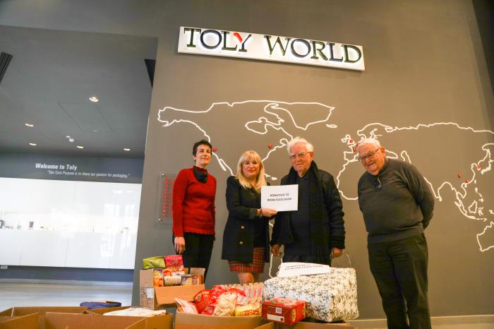 Toly Donates to the WOW Food Bank Foundation
