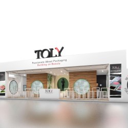 TOLY Exhibits After Two Years With a New Booth Design at Cosmopack Bologna