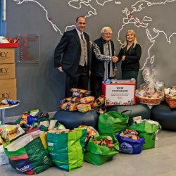 Toly supports WOW Food Bank Foundation